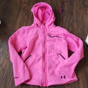 💥UA pink storm zip up